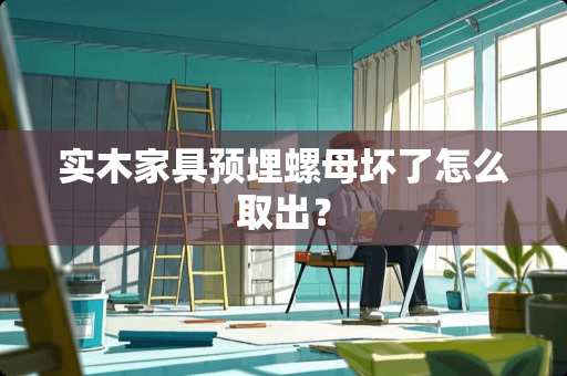 实木家具预埋螺母坏了怎么取出？