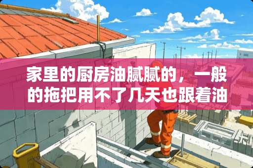 家里的厨房油腻腻的，一般的拖把用不了几天也跟着油腻，拖不干净，怎么办？