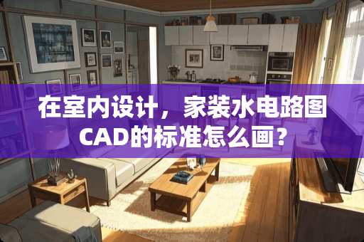 在室内设计，家装水电路图CAD的标准怎么画？