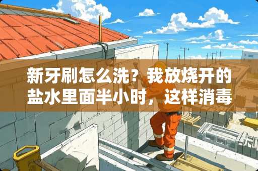 新牙刷怎么洗?我放烧开的盐水里面半小时,这样消毒干净了吗 新牙刷怎么洗?我放烧开的盐水里面半小时,这样消毒干净了吗