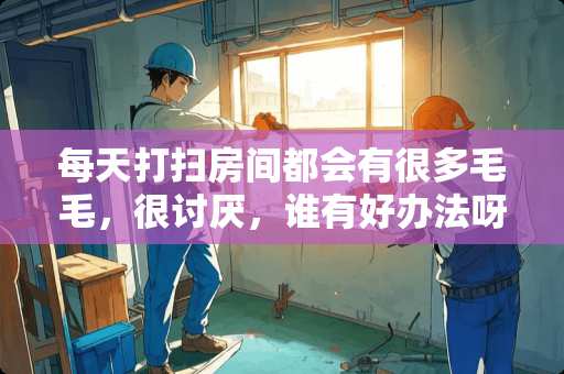 每天打扫房间都会有很多毛毛，很讨厌，谁有好办法呀？