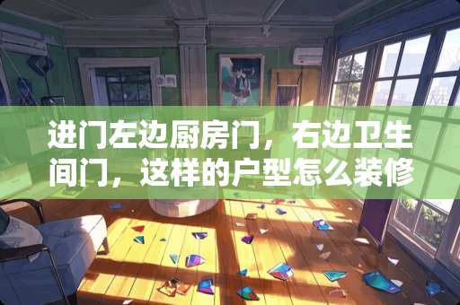 进门左边厨房门，右边卫生间门，这样的户型怎么装修才能化解风水？