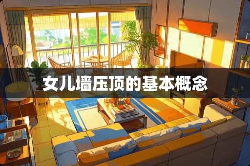 女儿墙压顶的基本概念