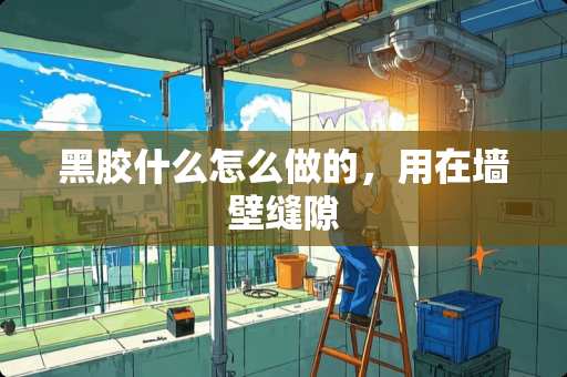 黑胶什么怎么做的，用在墙壁缝隙