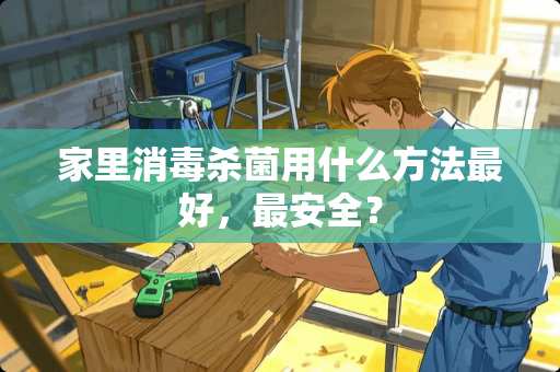 家里消毒杀菌用什么方法最好，最安全？