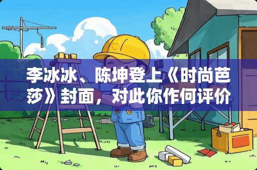 李冰冰、陈坤登上《时尚芭莎》封面，对此你作何评价？