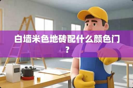 白墙米色地砖配什么颜色门？