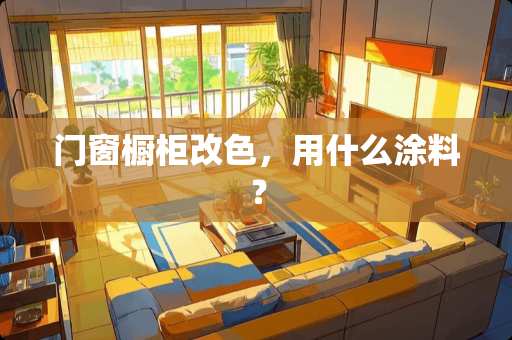 门窗橱柜改色，用什么涂料？