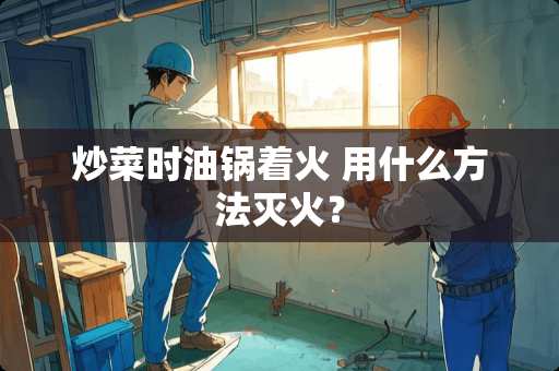 炒菜时油锅着火 用什么方法灭火？