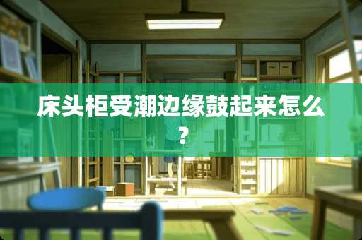 床头柜受潮边缘鼓起来怎么？