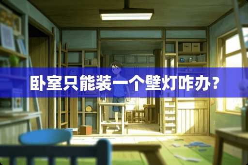 卧室只能装一个壁灯咋办？