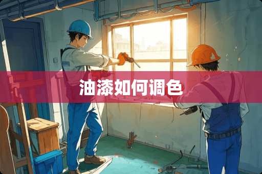 油漆如何调色