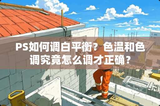 PS如何调白平衡？色温和色调究竟怎么调才正确？