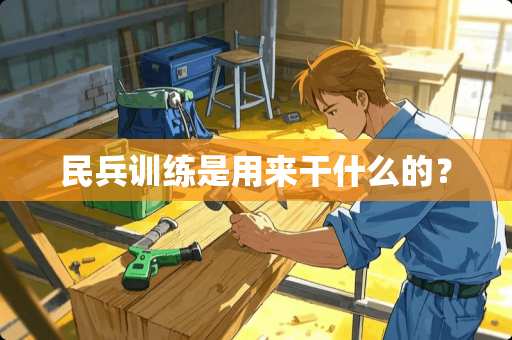 民兵训练是用来干什么的？