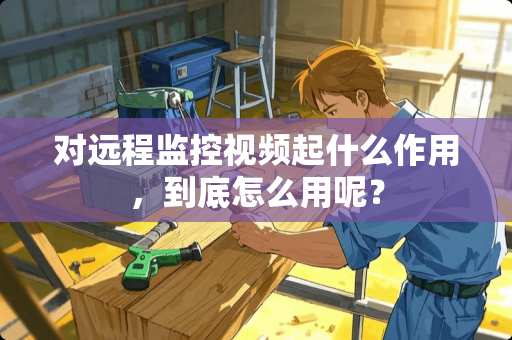 对远程监控视频起什么作用，到底怎么用呢？