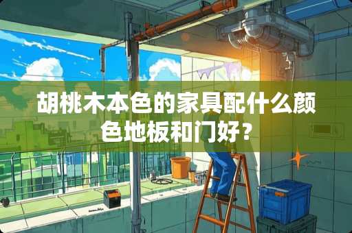 胡桃木本色的家具配什么颜色地板和门好？