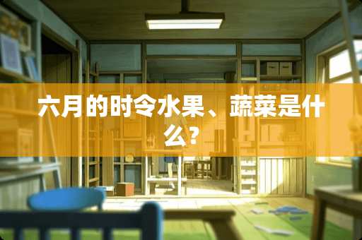 六月的时令水果、蔬菜是什么？