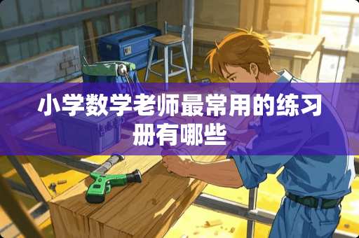 小学数学老师最常用的练习册有哪些