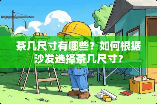 茶几尺寸有哪些？如何根据沙发选择茶几尺寸？