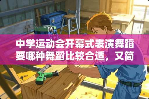 中**动会开幕式表演舞蹈要哪种舞蹈比较合适，又简单易学？