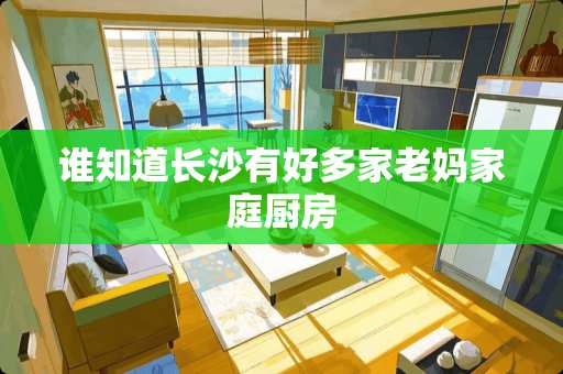 谁知道长沙有好多家老妈家庭厨房