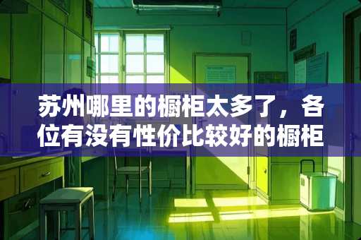 苏州哪里的橱柜太多了，各位有没有性价比较好的橱柜介绍下？