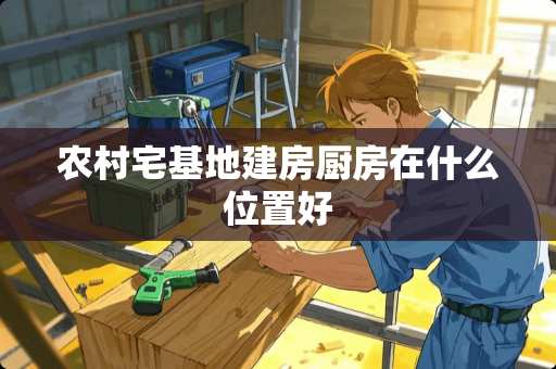农村宅基地建房厨房在什么位置好