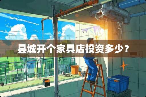 县城开个家具店投资多少？