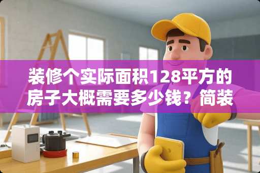 装修个实际面积128平方的房子大概需要多少钱？简装