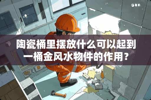 陶瓷桶里摆放什么可以起到一桶金风水物件的作用？