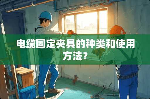 电缆固定夹具的种类和使用方法？
