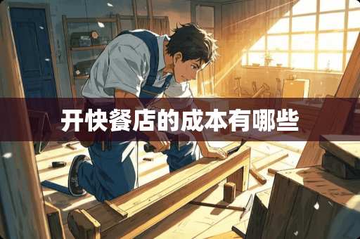 开快餐店的成本有哪些