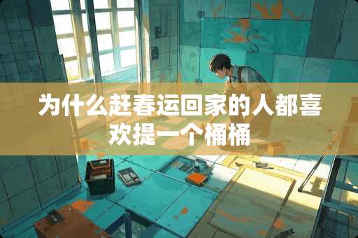 为什么赶春运回家的人都喜欢提一个桶桶