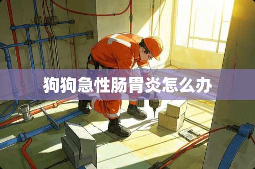 狗狗急性肠胃炎怎么办