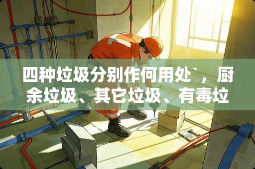 四种垃圾分别作何用处`，厨余垃圾、其它垃圾、有毒垃圾、回收垃圾各自怎么处理