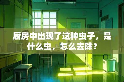 厨房中出现了这种虫子，是什么虫，怎么去除？