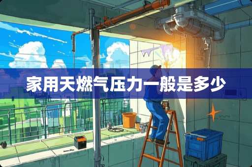 家用天燃气压力一般是多少