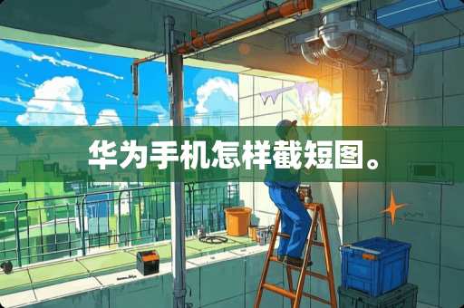 华为手机怎样截短图。