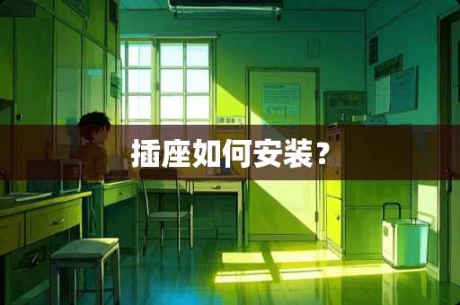 插座如何安装？