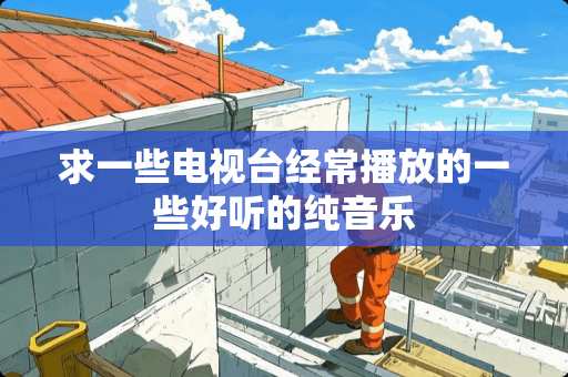 求一些电视台经常播放的一些好听的纯音乐