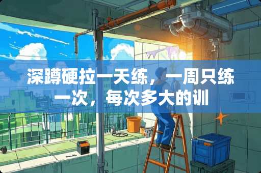 深蹲硬拉一天练，一周只练一次，每次多大的训