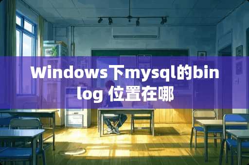Windows下mysql的binlog 位置在哪
