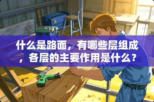 什么是路面，有哪些层组成，各层的主要作用是什么？