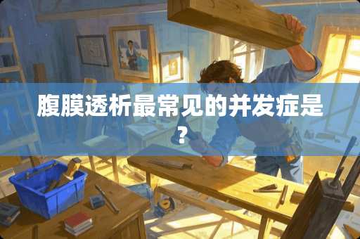 腹膜透析最常见的并发症是？