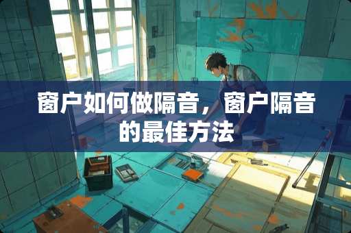 窗户如何做隔音，窗户隔音的最佳方法