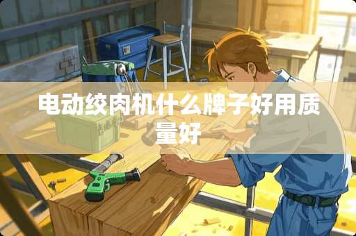 电动绞肉机什么牌子好用质量好