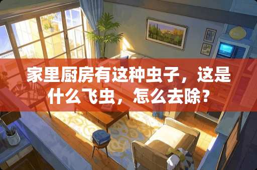 家里厨房有这种虫子，这是什么飞虫，怎么去除？