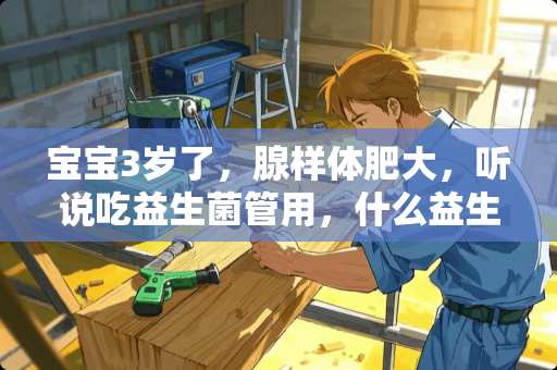 宝宝3岁了，腺样体肥大，听说吃益生菌管用，什么益生菌有效果？