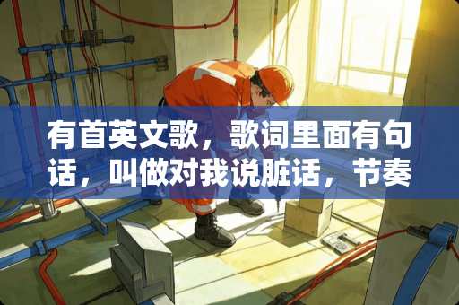 有首英文歌，歌词里面有句话，叫做对我说脏话，节奏挺强的，是啥歌？求大神解