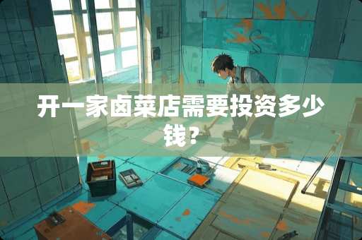 开一家卤菜店需要投资多少钱？